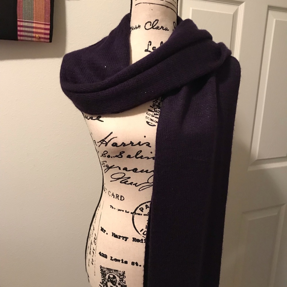 Calvin Klein Sweater Wrap with Dazzling Sparkles - Picture 2 of 6
